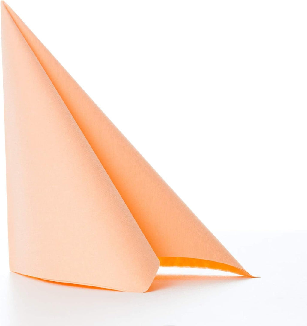 50 șervețele Aroba Airlaid Aspect textil 19 CULORI 40X40 Cm 1/4 fold Șervețele de nuntă de înaltă calitate, aspect textil, pentru aniversări hotel catering sărbători Crăciun nuntă roz