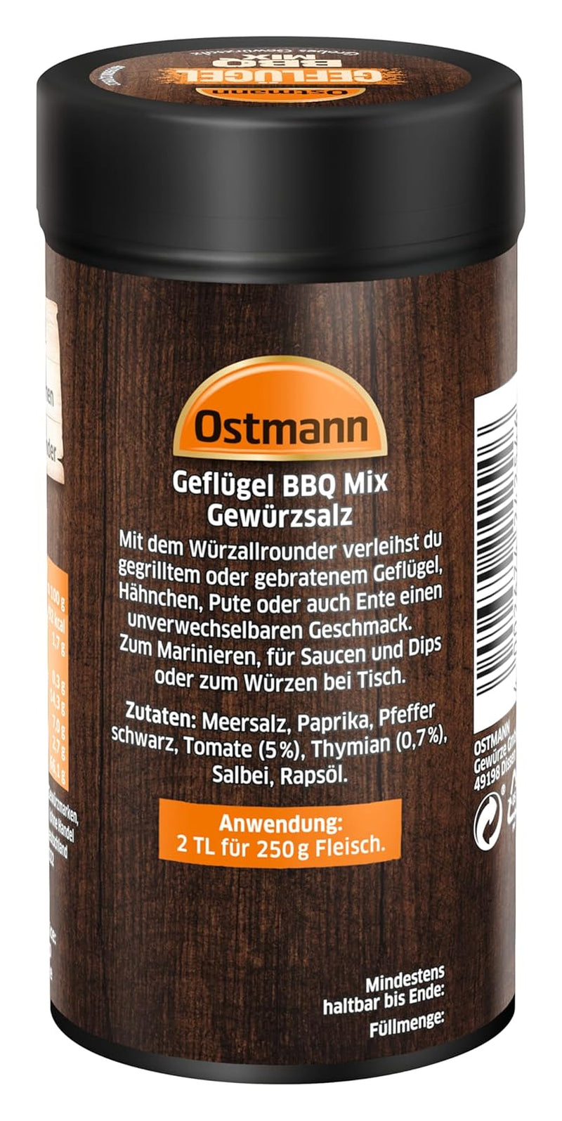 BBQ Mix Geflügel durva Gewürzsalz
