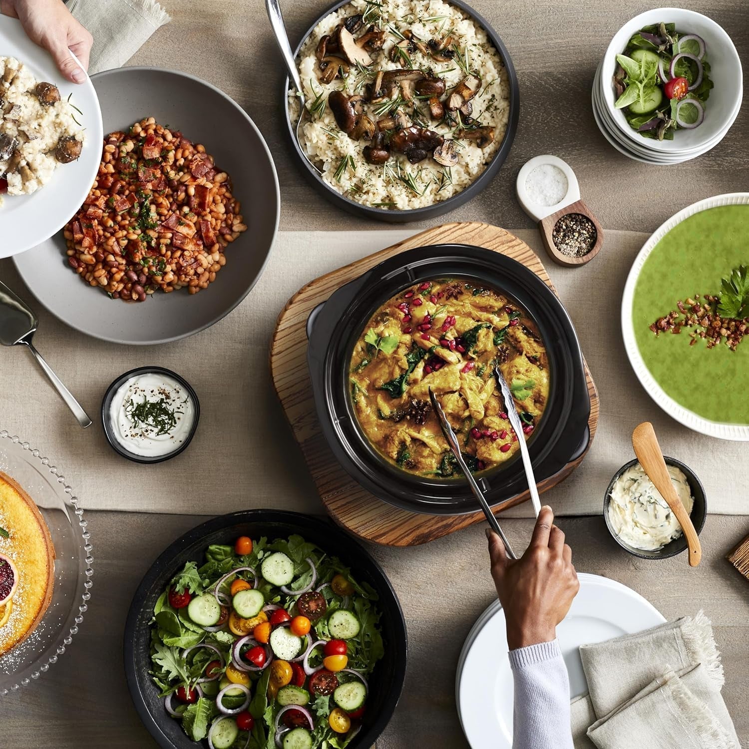 Lassú tűzhely Crock-Pot, 4,7 literes Slow Cooker Naty Shop