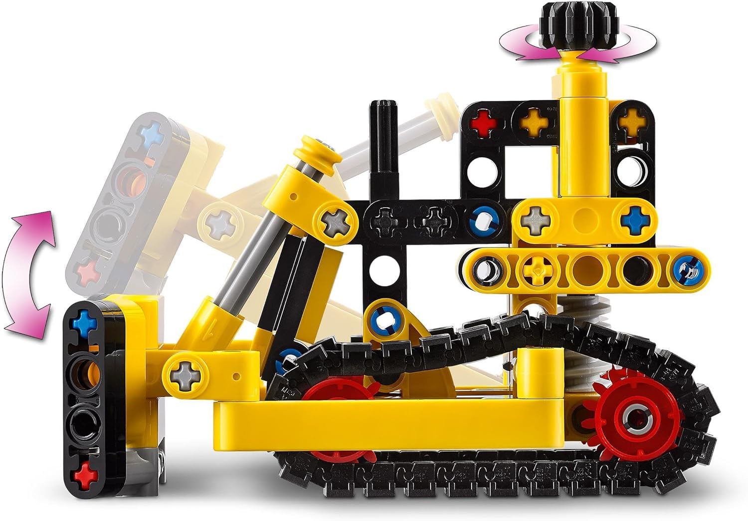 LEGO Technic nehéz buldózer építőjáték buldózer Adjon hozzá építkezési építőjátékot gyerekeknek Tech Ajándék fiúknak és lányoknak 7 éves, 42163 építőkészlet Besuche den LEGO-Store
