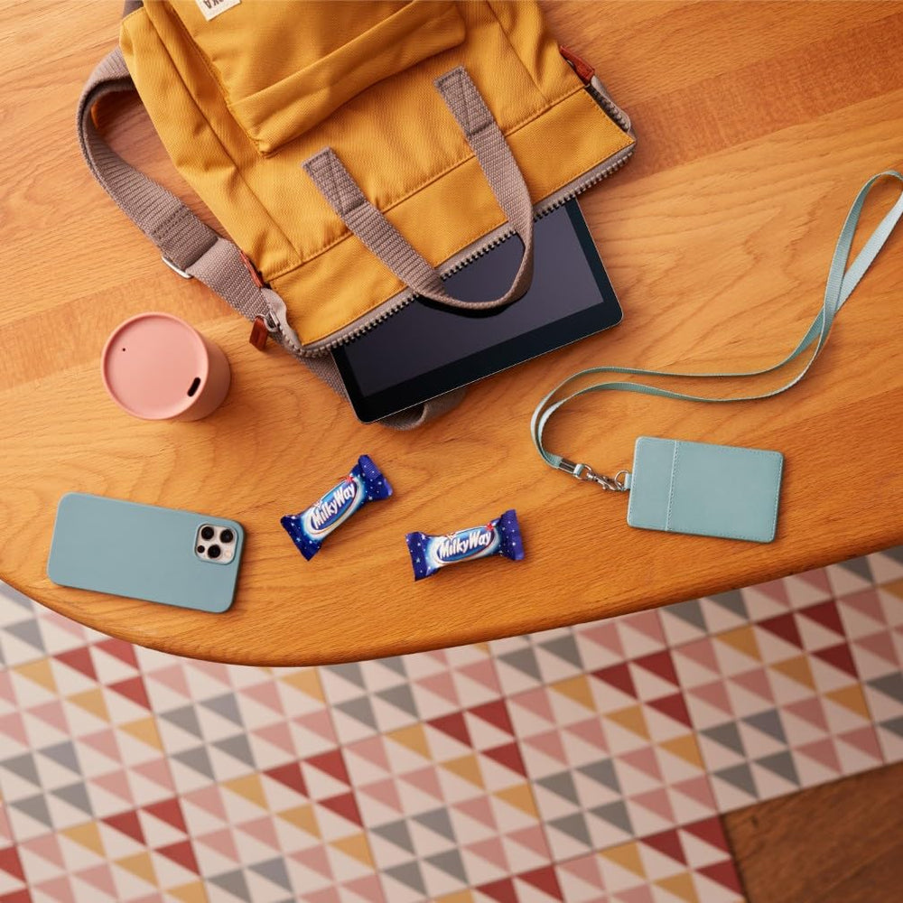 Mini ömlesztett csokoládécsomag, mini csokoládé szeletek nugát krémkaramellel, 227 g, csokoládé ajándékötlet, nagy csokoládécsomag