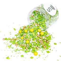 Super Streusel, Lucky Charms, Green Sugar Sprinkles, 90 grammos Sprinkles Naty Shop 90 gramm