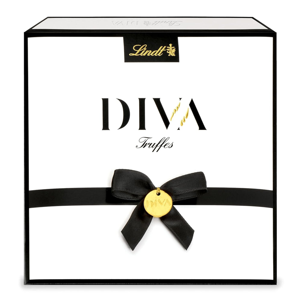 Lindt Chocolate - Nyaklánc Praliné DIVA | 182 g | Doboz 16 pralinéval 4 ízletes választékban | Ajándék csokoládé | Csokoládé ajándék
