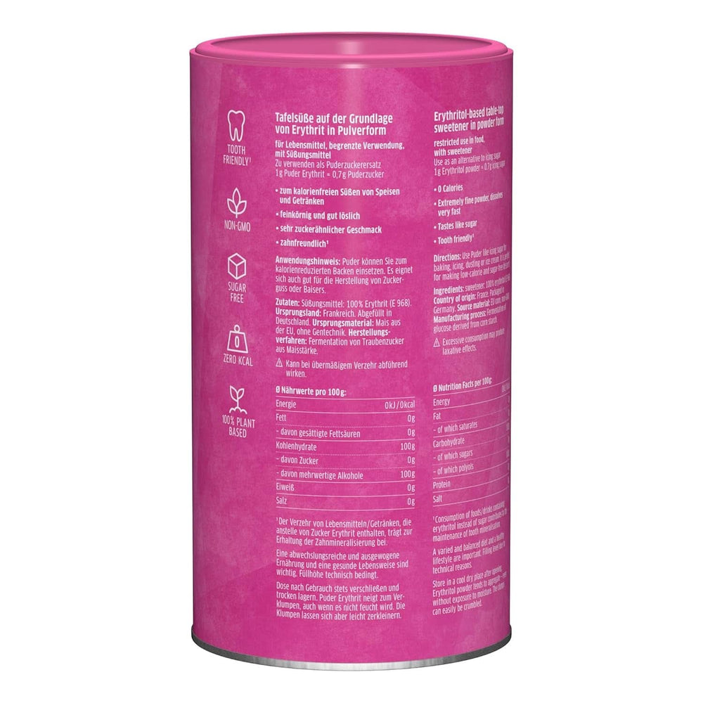 Xucker porcukor Eritrit - Kalóriamentes cukorpótló, 600 gramm Sweeteners Naty Shop