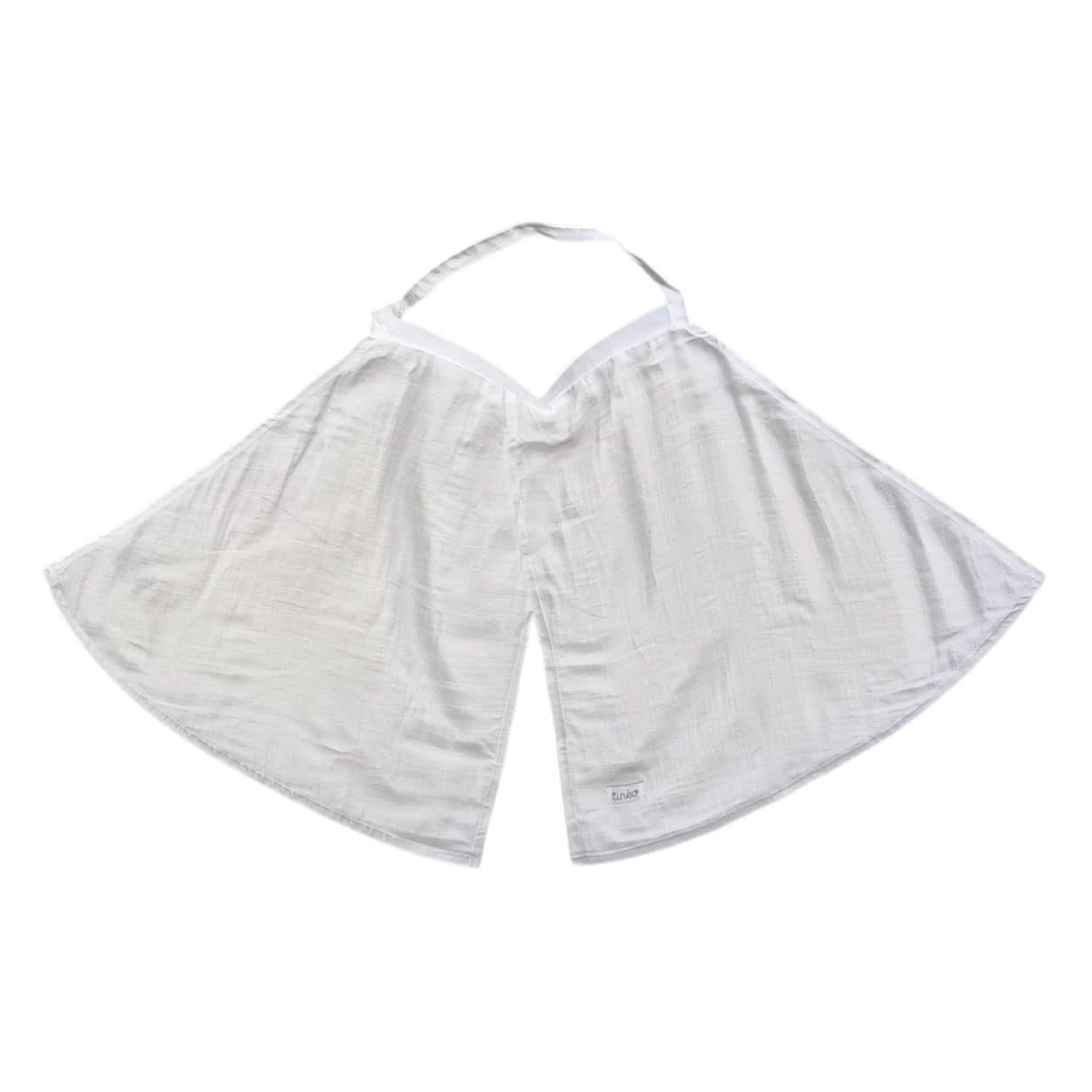 Szoptatós törölköző, fehér Kiegészítők Étel és szoptatás Bebe Naty Shop