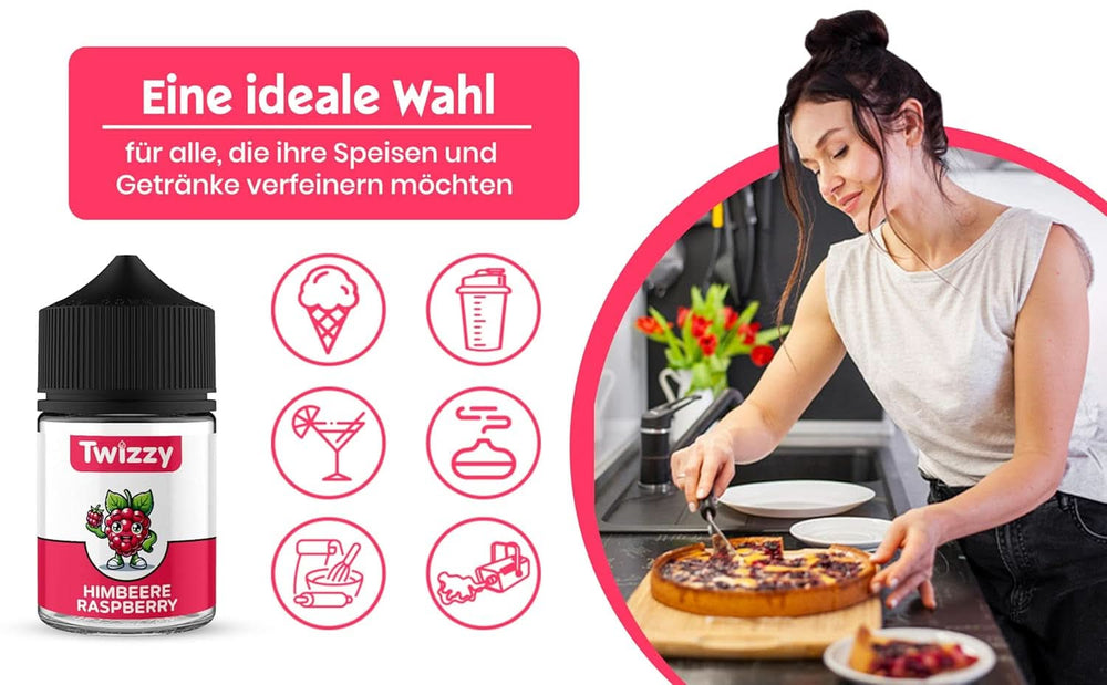 Twizzy, intenzív málna ízű, 60 milliliteres Arome Naty Shop