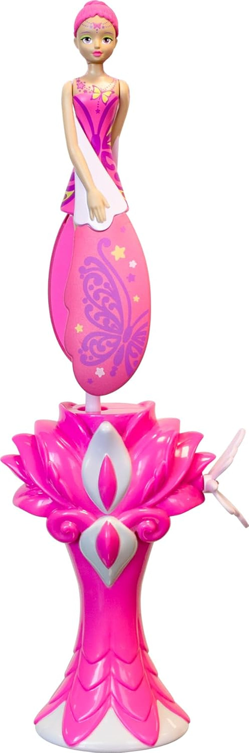 Lansay – Sky Dancers – Pretty Poppy – Magische Fliegende Puppe für Kinder ab 6 Jahren – Feenpuppe 18 cm – fliegt mit einem Launcher ohne Batterie – Staunen Sie Ihre Kinder – Geschenkidee zum
