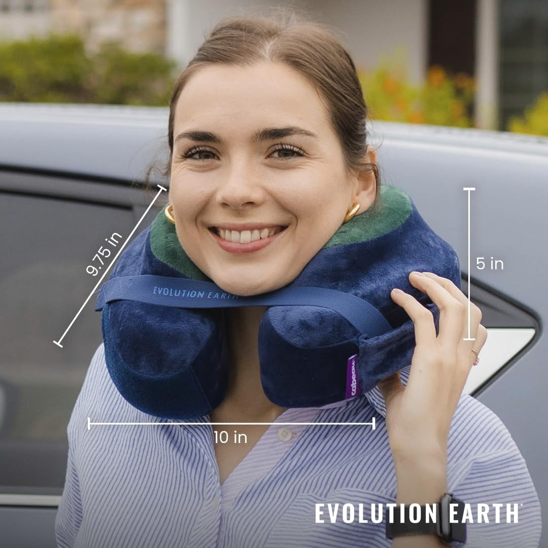 Cabeau Evolution Earth - Pernă pentru gât 25 cm Perne calatorie Naty Shop