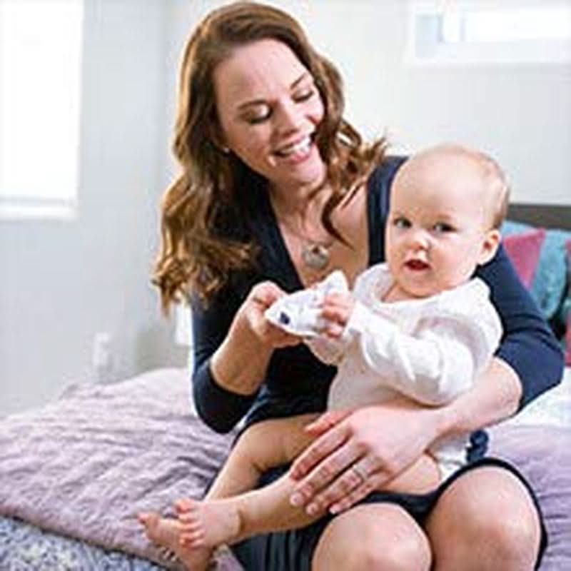 Lansinoh mosható szoptatóbetétek - 4 darabos csomag, mosóhálóval - Ultra nedvszívó, szuper puha és újrafelhasználható élelmiszerek és szoptatási kiegészítők Bebe Naty Shop