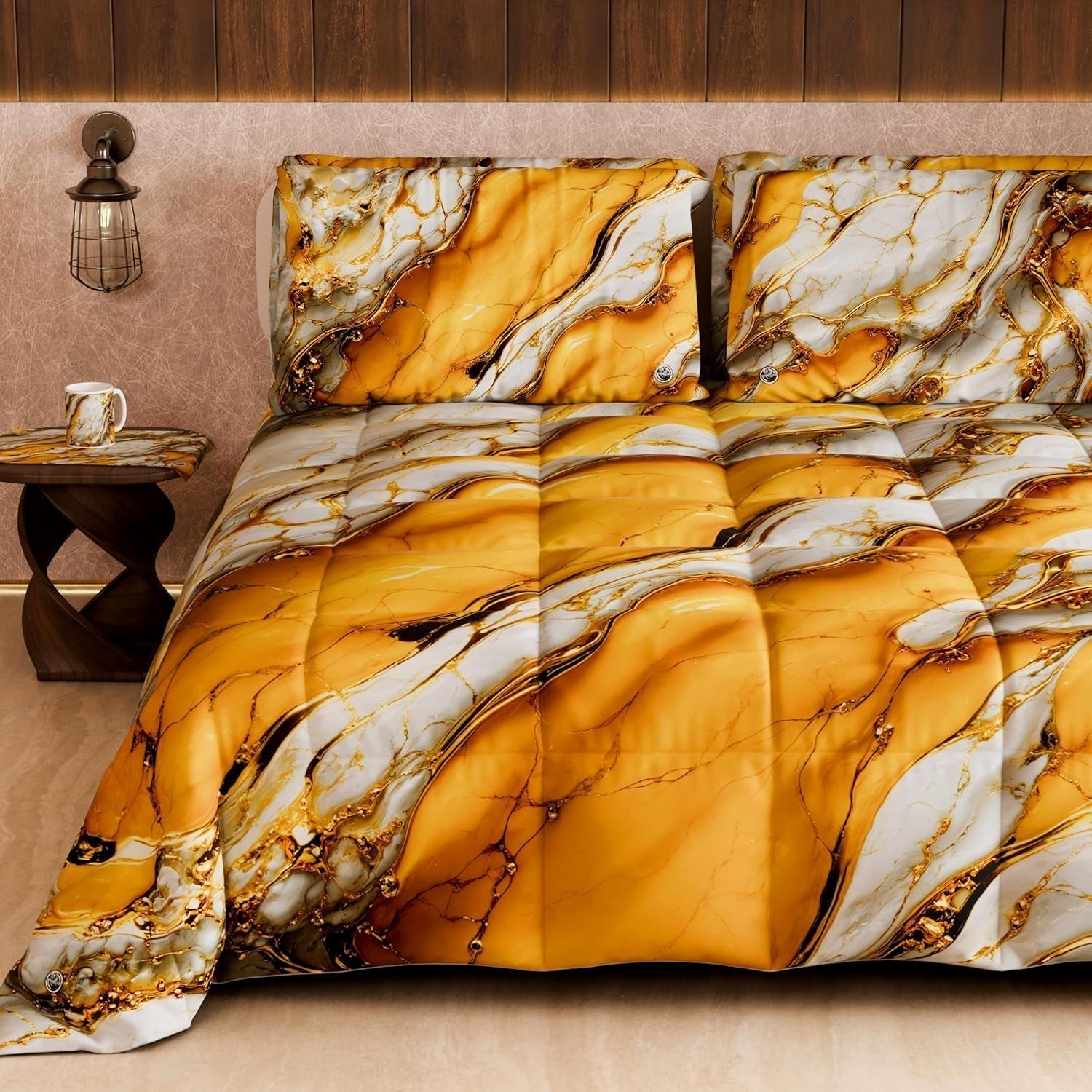 PETTI Artigiani Italiani - Plapumă de iarnă, Plapumă de iarnă, Plapumă simplă, Cu două fețe, Monocolor și imprimare digitală, 100% microfibră antialergică, Made in Italy