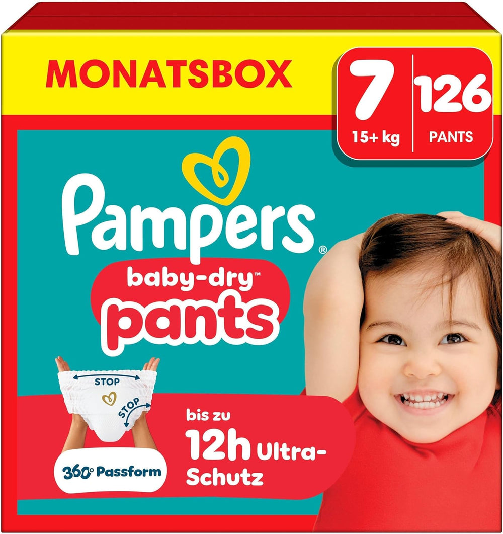 Pampers Baby-Dry Pants Größe 5, 160 Stück, 11kg-17kg, 360° auslaufsichere Nappali és éjszakai használatra