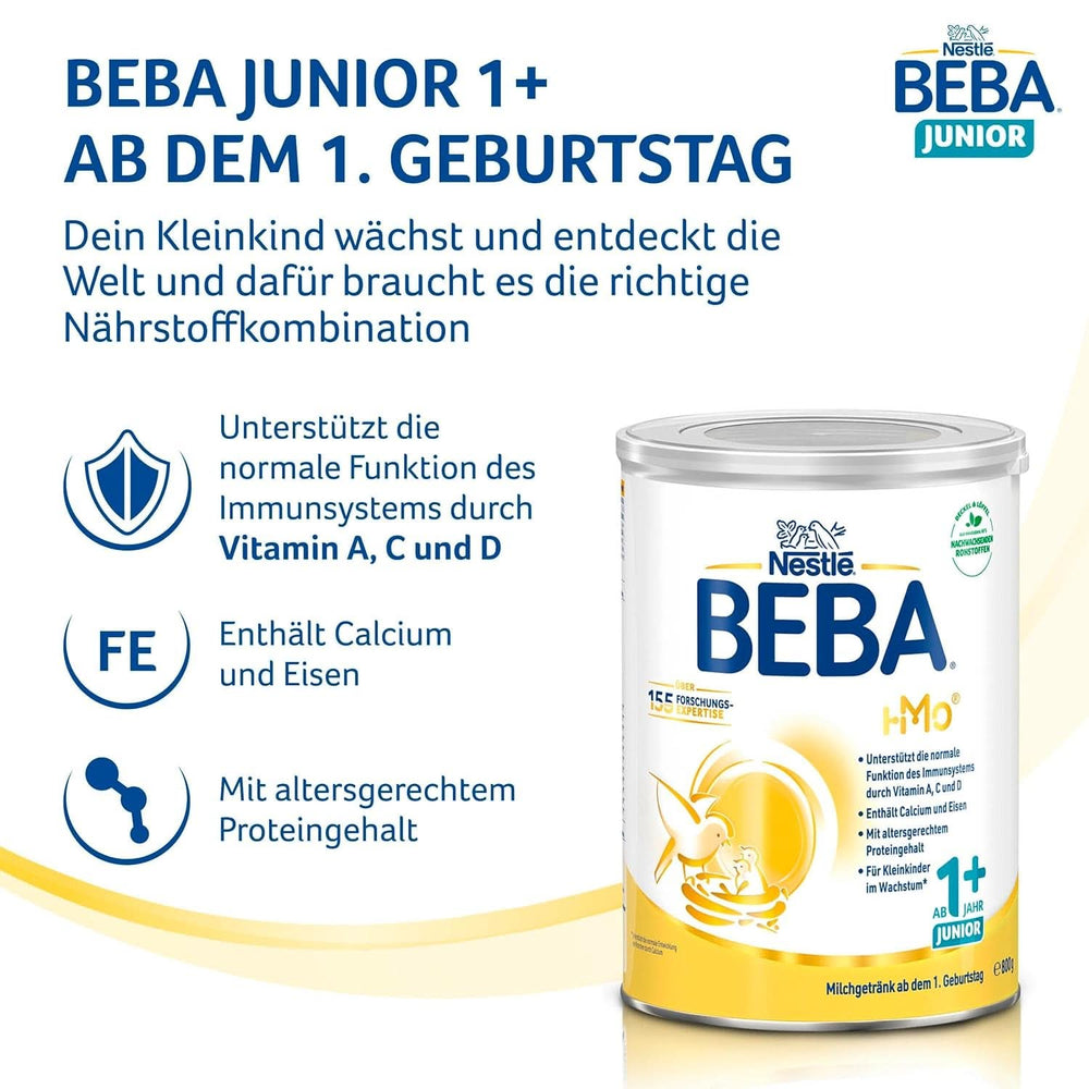 Nestle BEBA JUNIOR 1, tejtápszer 1 éves kortól Mother and Child Naty Shop