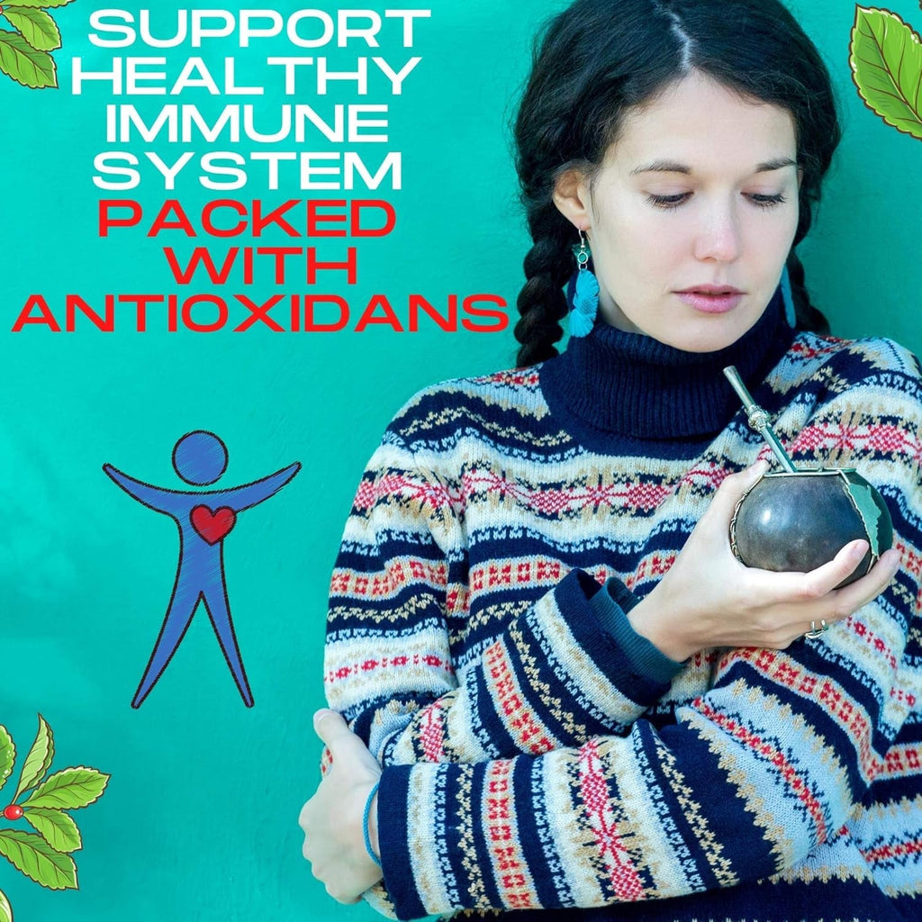 El Pajaro Mas IQ Limitada 400 g | Ceai mate paraguayan puternic | Cu frunze, crenguțe și praf | Cu ginkgo biloba, guarana, camu camu, bacopa monnieri, cactus