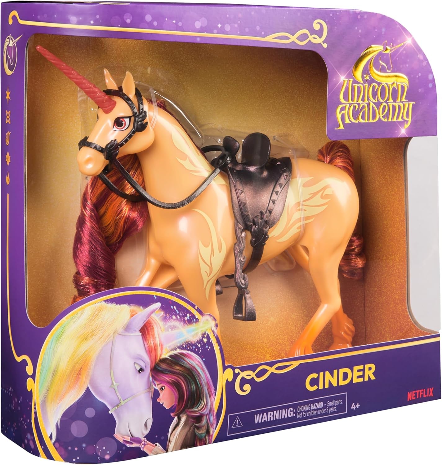 Unicorn Academy Spin Master 6073211, 2 Reitzubehör, 27,9 cm, kompatibilis: Valentina, Puppenspielzeug und Einhörnern, Mädchen