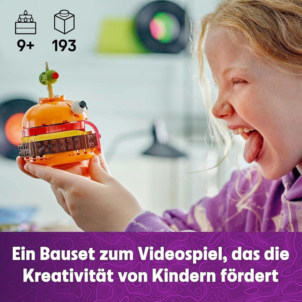 LEGO Fortnite Durrr Burger, Videojáték-építőkészlet 9+ játékosoknak, Kijelző modell, Gyűjthető figura, Ajándék gyerekeknek, tiniknek és felnőtteknek, 77070 gyűjtői cikk építőkészletek Besuche den LEGO-Store