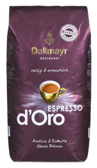 Espresso d'Oro boabe întregi 8x 1000g (8000g) - cafea puternic aromată