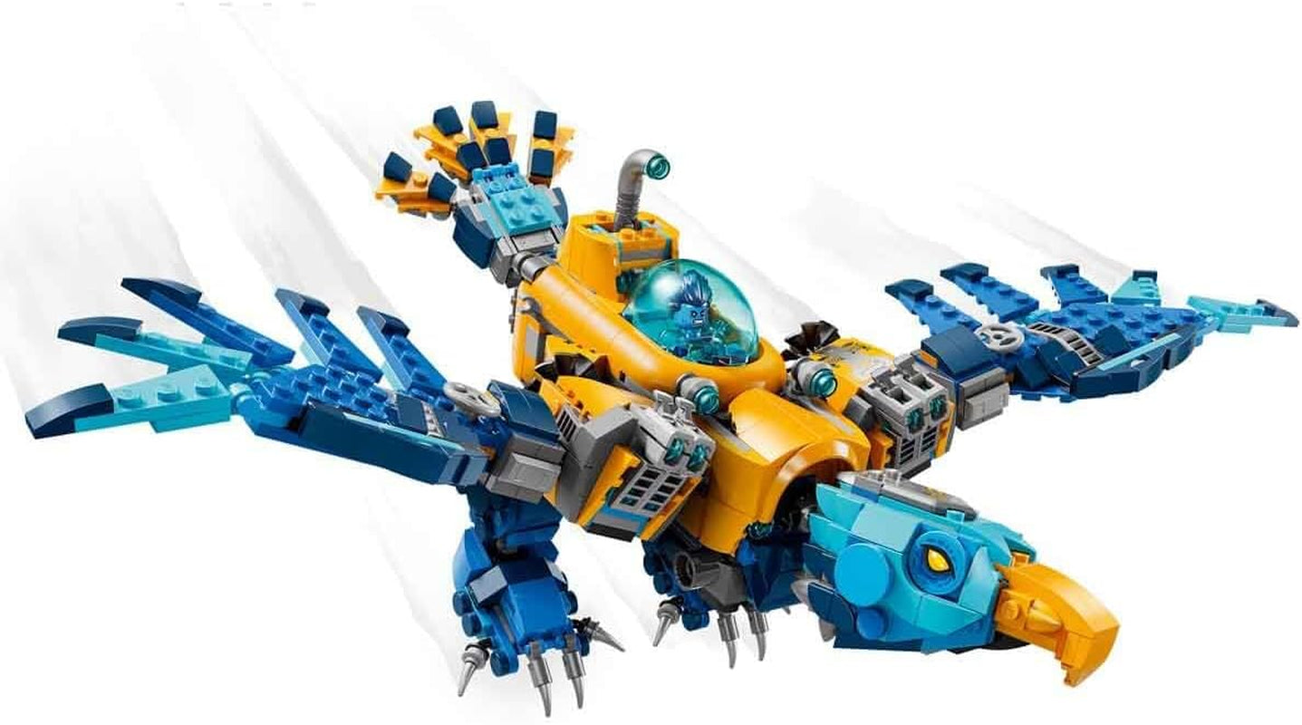 LEGO DREAMZzz 2 az 1-ben Krokodil-U-Boot - Spielzeug verwandelbar az Adler-U-Boot-ban - beleértve. 3 minifigura, 2 Spinnen und Einer sammelbaren blue Treasure-Kreatur - Geschenk für Jungen ab 8 Jahren - 71512