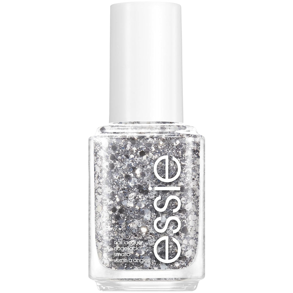 Essie Glitter körömlakk No. 275 a fenti vágás, csillogó/rózsaszín, 13,5 ml