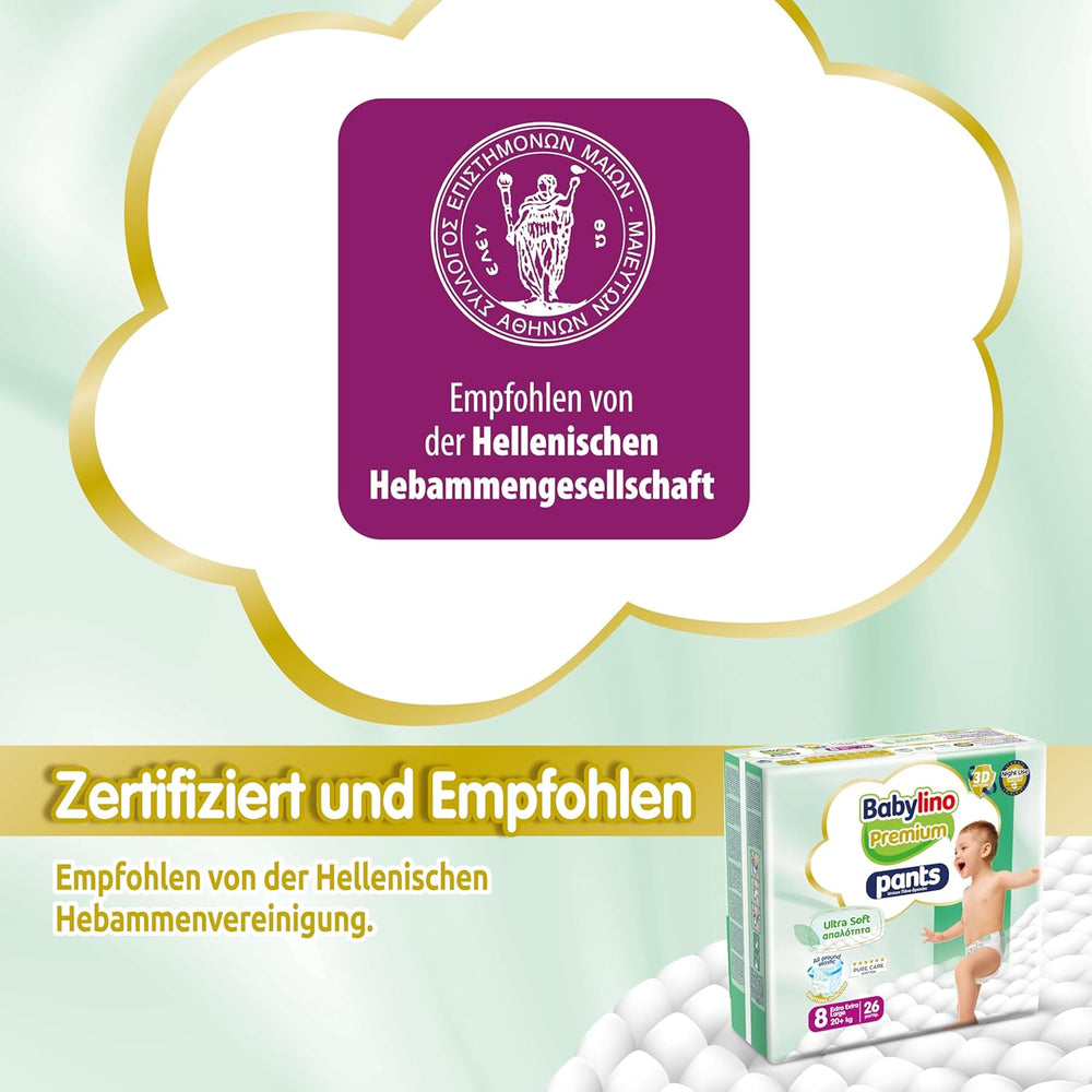 Prémium 8-as méretű nadrág Ultra-Soft szűrővel, XXL (20+ kg), 26 darab