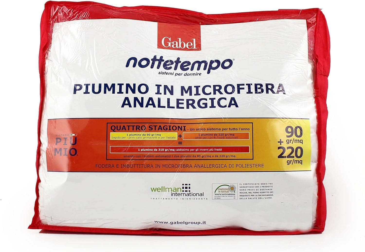 Franciaágy Gabel Vier Jahreszeiten Paplanok és paplanok Naty Shop 205X200X2,3 cm