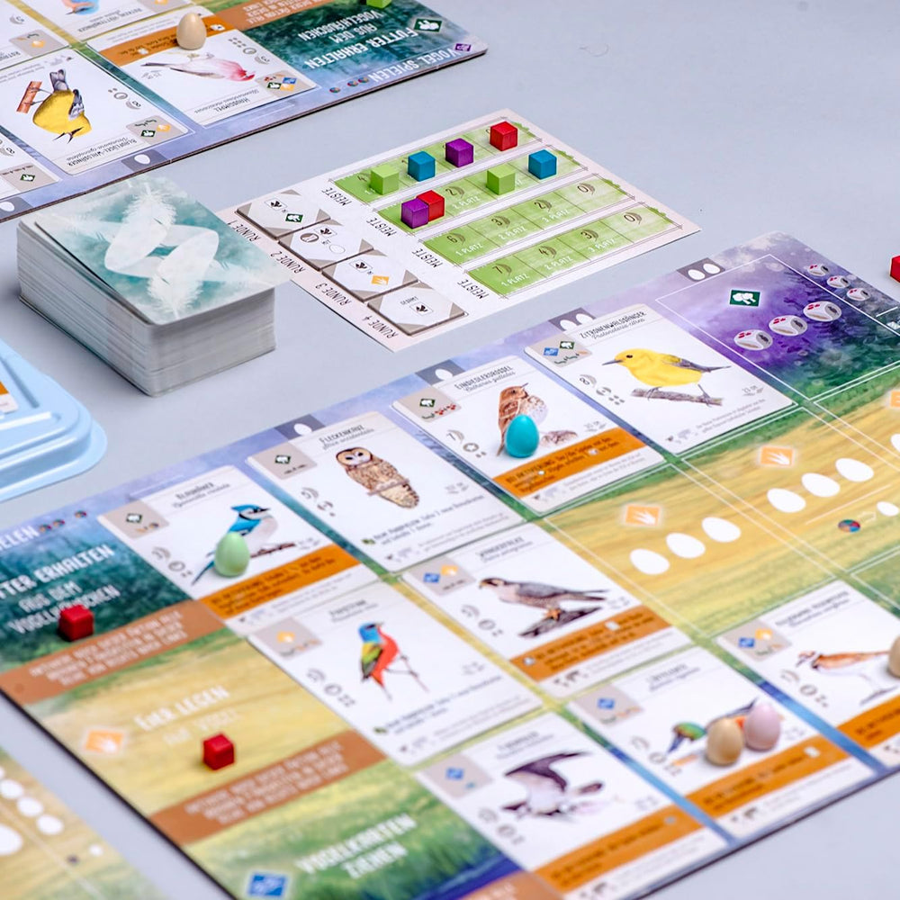 Feuerland Spiele 104-146-901 63558 Wingspan társasjáték, német kiadás – Kennerspiel des Jahres 2019 (kritikusok díja)