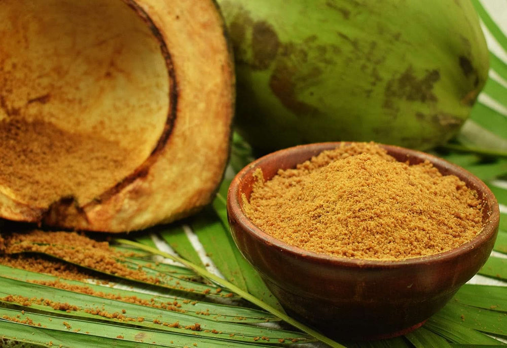 SVATV Barna pálmacukor por, 227 gramm Sweeteners Naty Shop