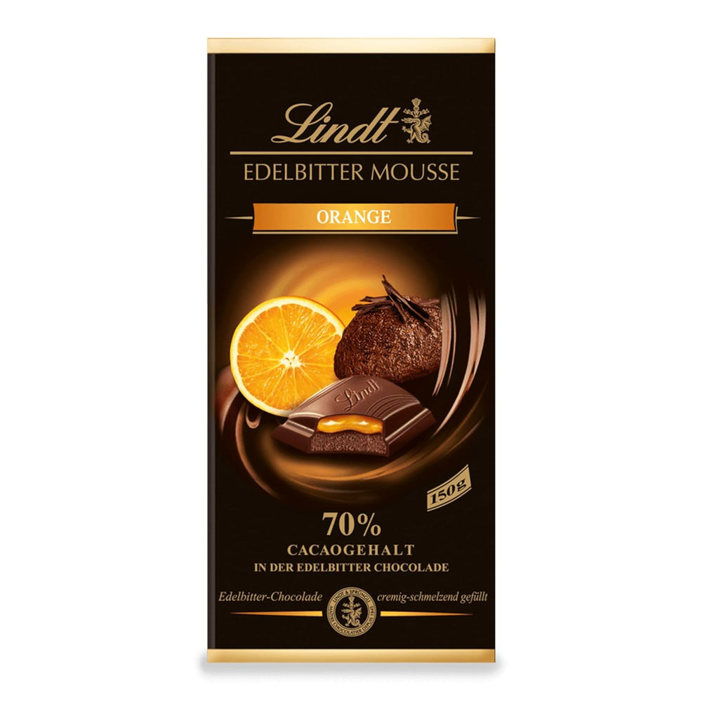 Lindt étcsokoládé hab chilivel és cseresznyével | Rúd 150g | 70%-os kakaótartalommal, étcsokoládé mousse töltelékkel és cseresznye chilivel | Csokoládé | Étcsokoládé