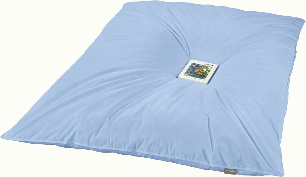 Traumnacht retro buborékpaplan 100% kacsatoll töltettel, 135 X 200 cm, pehelyszín, német minőségi szabvány szerint gyártva Paplanok és paplanok Naty Shop Alapértelmezett cím