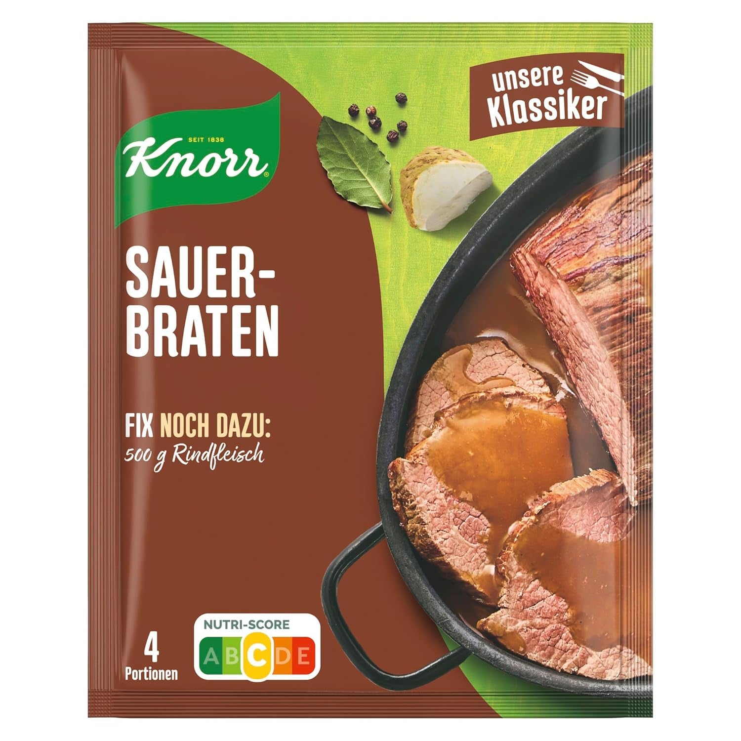 Knorr Fix Pfeffer-Rahm Medaillons 3 Portionen (1 x 35 g) | 35 g (1 csomag)