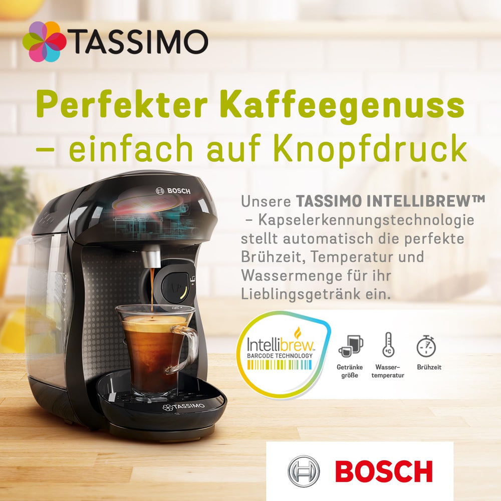 Tassimo Kapseln Jacobs Typ Latte Macchiato Classico, 5 x 8 Pads, 40 Kaffeekapseln