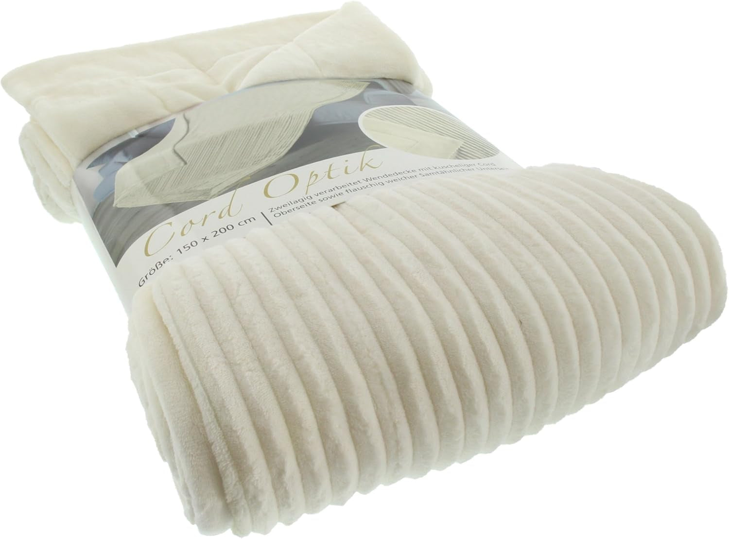 Gözze nappali szőnyeg bársony megjelenésben, 150 X 200 cm, fehér gyapjú, 40067-00-150200 Ágyak és takarók Besuche den GÃ¶zze-Store