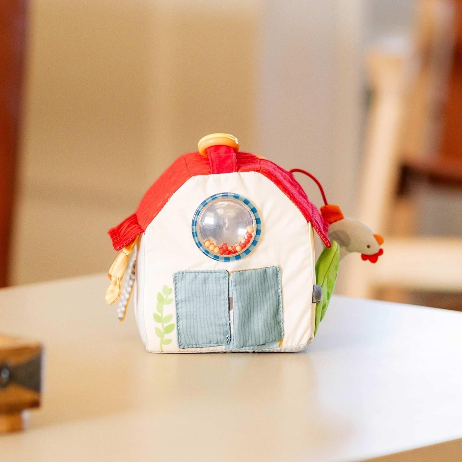 HABA 306383 - Ferma cub de joacă, jucărie multifuncțională de la 6 luni Jucarii Bebe Naty Shop