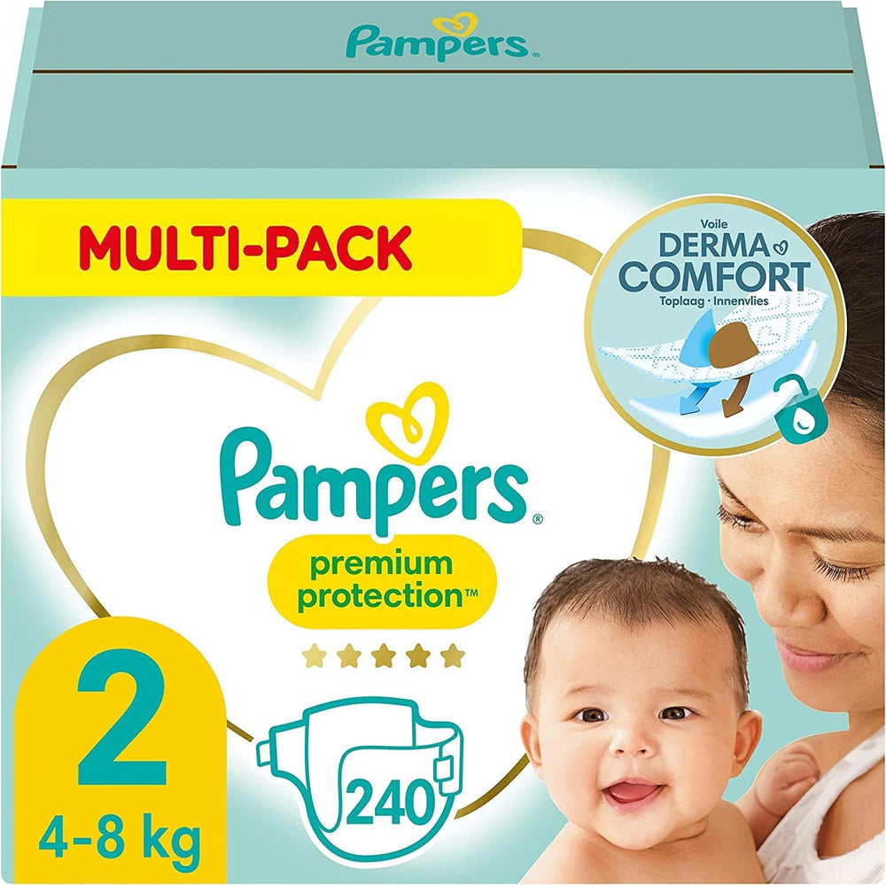 Pampers Premium Protection Size 6, 144 pelenka, 13kg-18kg, az első számú bőr- és szivárgás elleni védelem