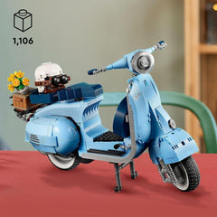 LEGO Icons Vespa 125, megépíthető motorkerékpár-modell, régi olasz robogó, modellkészlet felnőtteknek, bemutatódarab szobadekorációként, ajándékok nőknek és férfiaknak, 10298 építőkészlet Besuche den LEGO-Store
