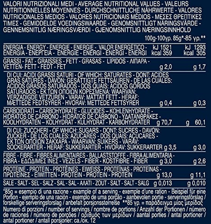 Barilla Selezione Oro Chef Orecchiette Pugliesi, 9 db-os csomag (9 x 1 kg)