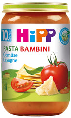 HiPP Pasta Bambini - Lasagna zöldségekkel, 6 db-os csomag (6 x 220 g)