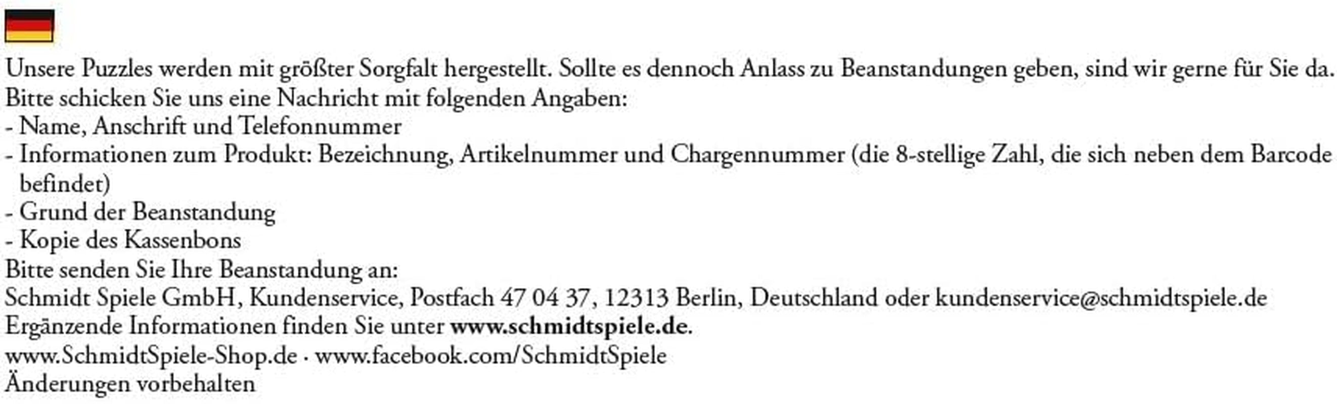 Schmidt Spiele Romantikus tájház, kirakós 500 darabos Puzzle Naty Shop