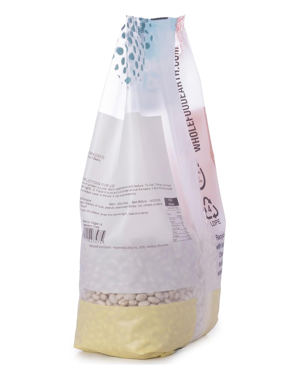 Zöldbab Wholefood Earth 1kg | Nem GMO | Természetes | Rostban gazdag | Fehérjében gazdag