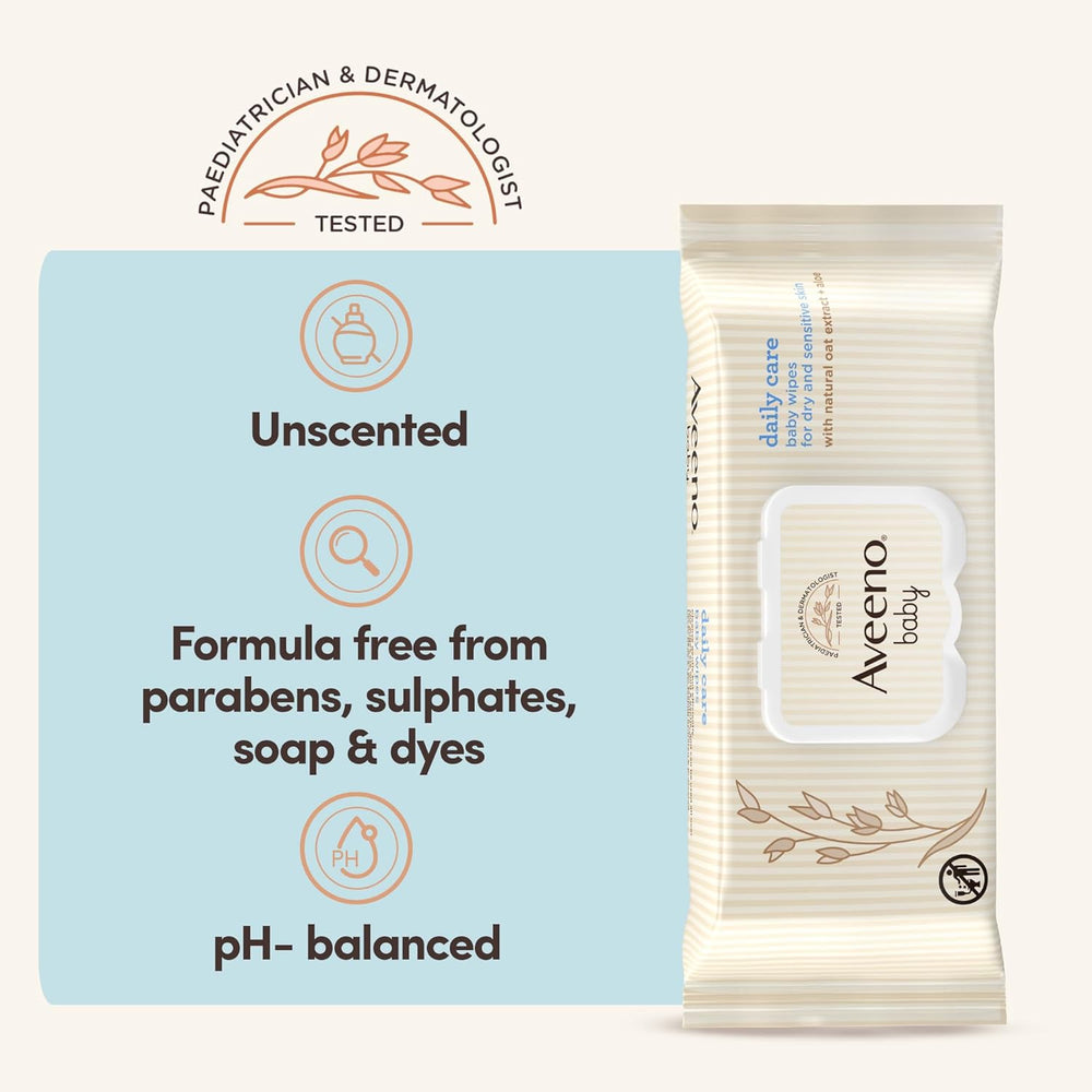 Napi ápoló nedves törlőkendők, gyengéden és hatékonyan tisztítják az érzékeny bőrt, Baby Essentials, fehér, 12 darab (összesen 864 törlőkendő)