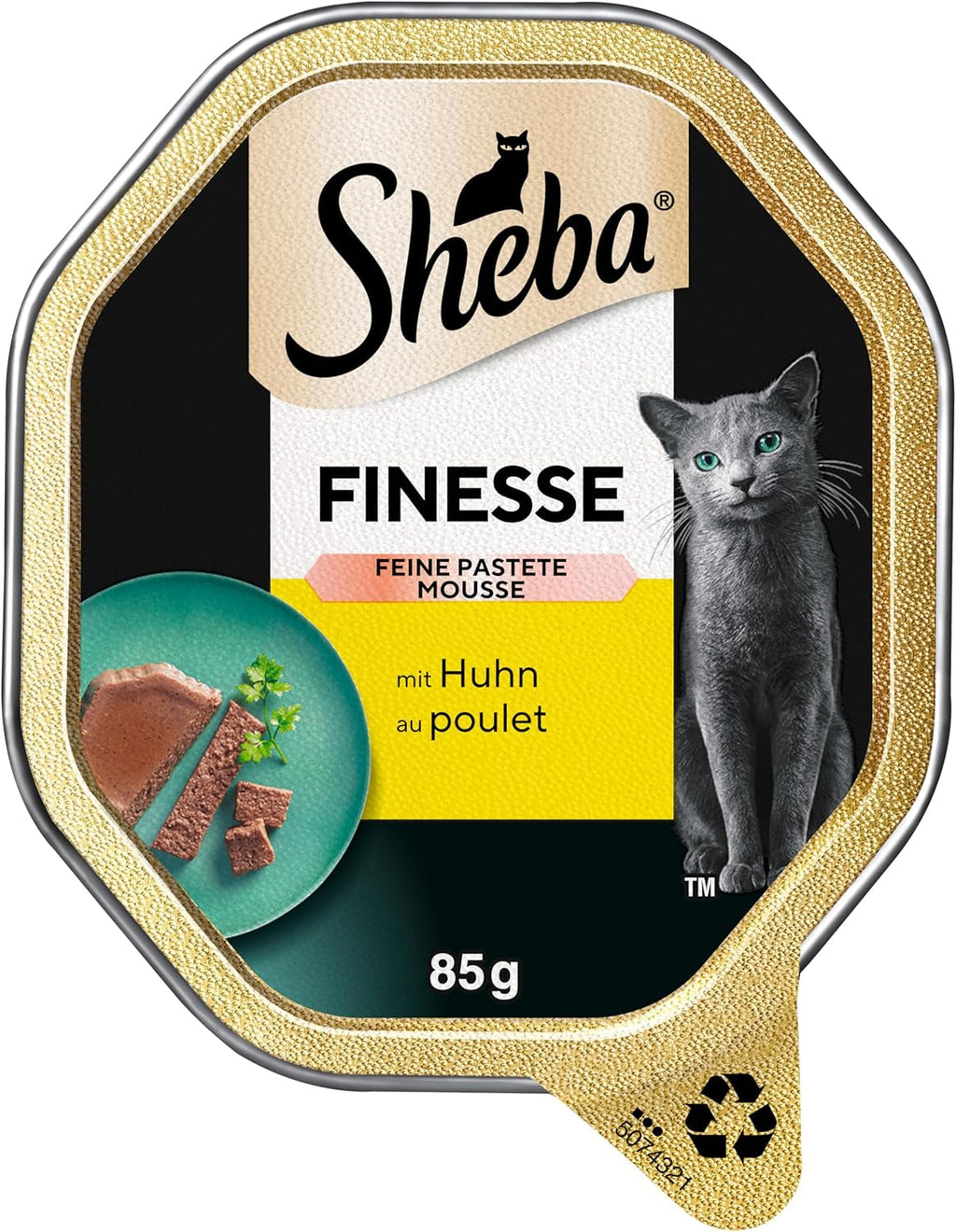 SHEBA Bowl Hrană umedă pentru pisici Finesse Fine Pâté With Chicken 22 X 85G