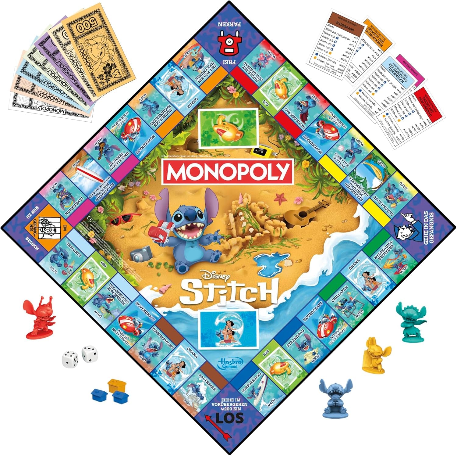 Monopoly Disney Stitch Edition társasjáték - német változat