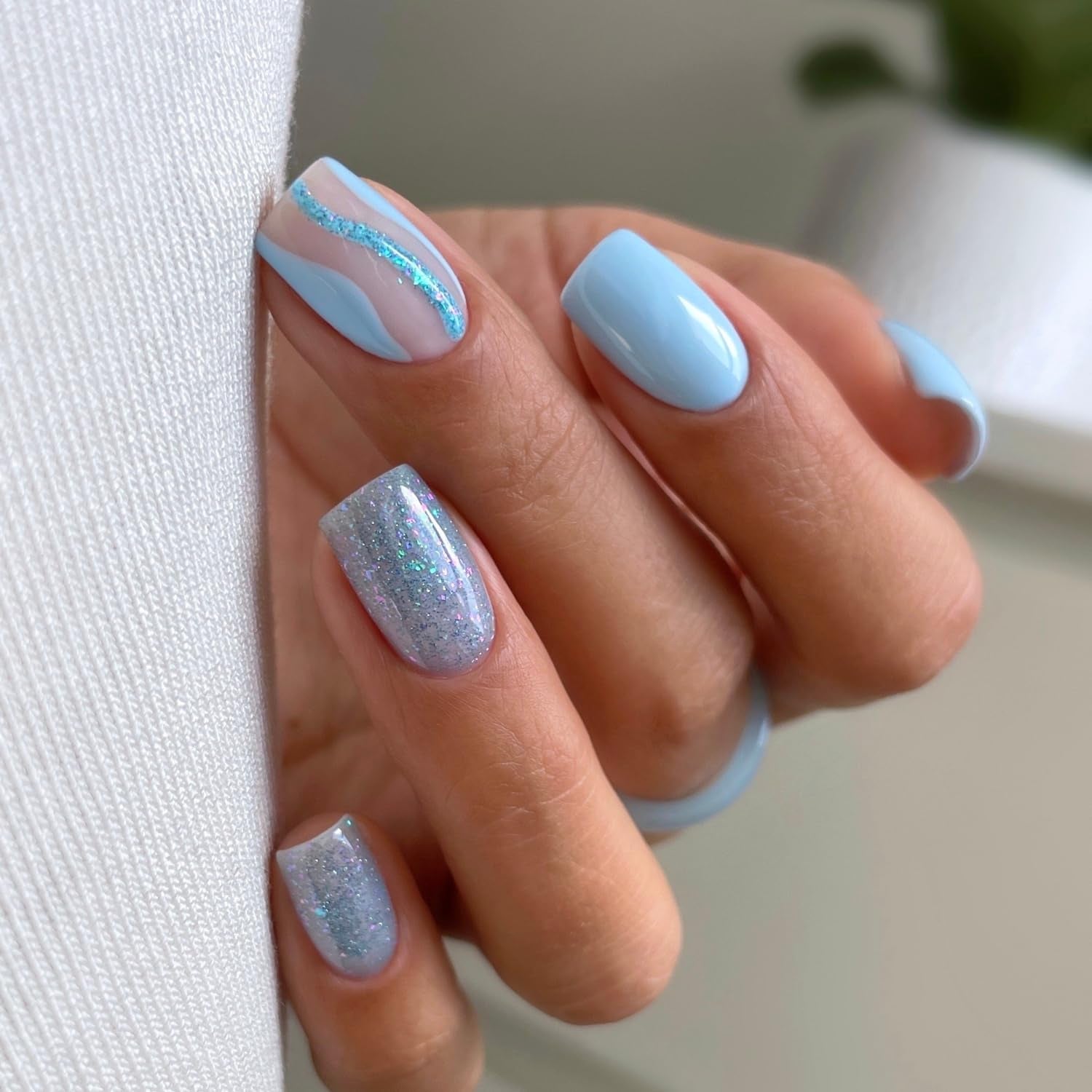 UV körömlakk Semilac Hybrid 240 Icy Waterfall 7ml, Seaqueen kollekció