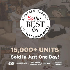 BEDSURE steppelt paplan Full/Queen (88"X88") fehér paplanok és paplanok Naty Shop