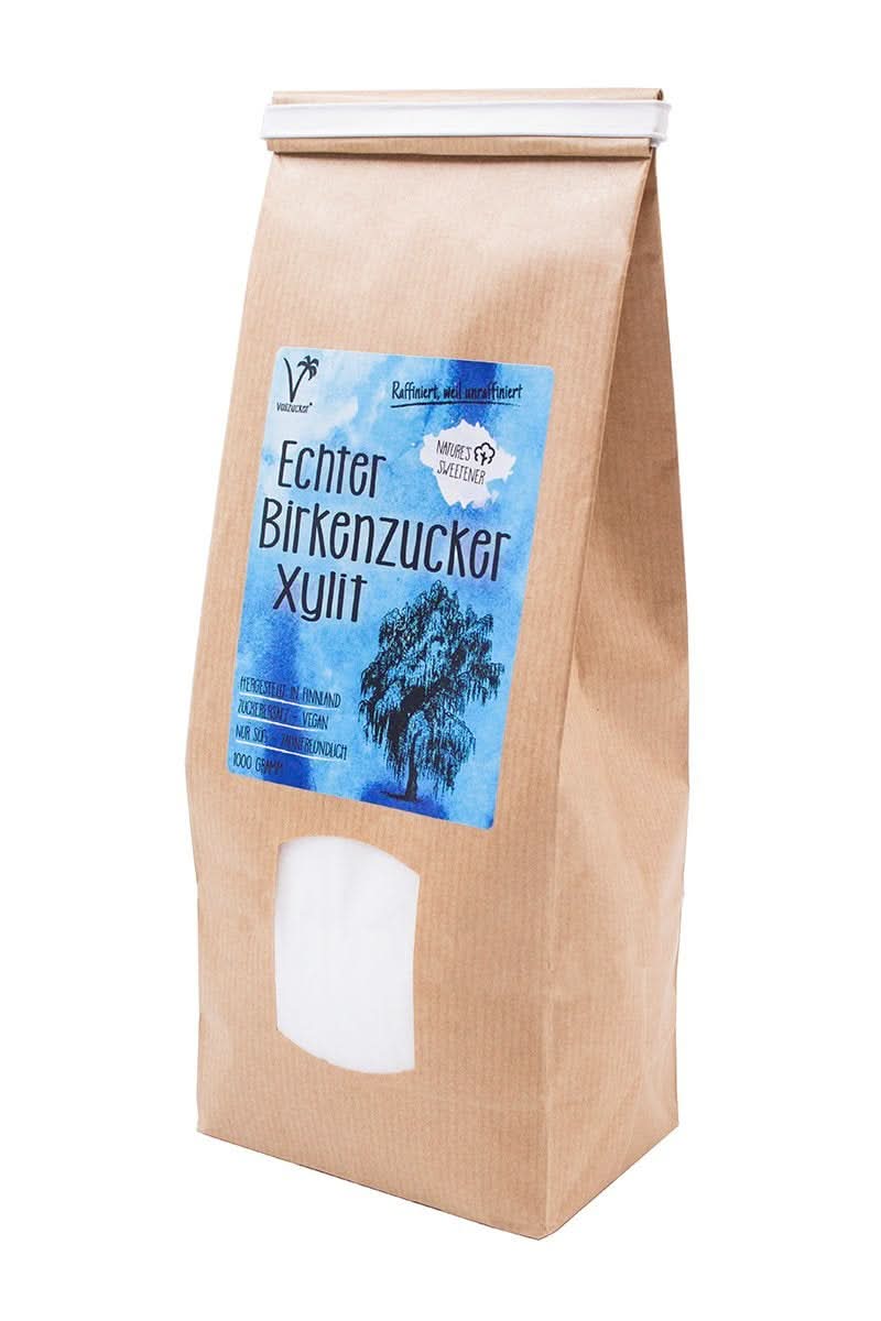 Eredeti nyírfacukor (xilit) Finnországból, 1 kg Sweeteners Naty Shop