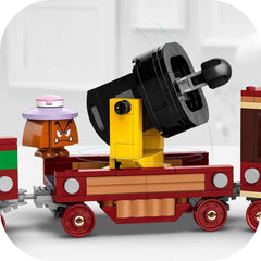 LEGO Super Mario Express Bowser Train Kids Kalandjátékkészlet Hammer Brother 2 gumival és 2 parapunctures Nintendo ajándék fiúknak lányoknak játékosoknak 71437 építőkészlet Besuche den LEGO-Store