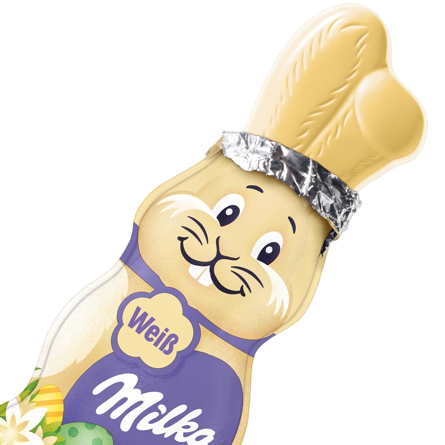 Milka Smiling Bunny White - Húsvéti csokoládé fehér csokoládéból nyuszi formában - 14 x 90g