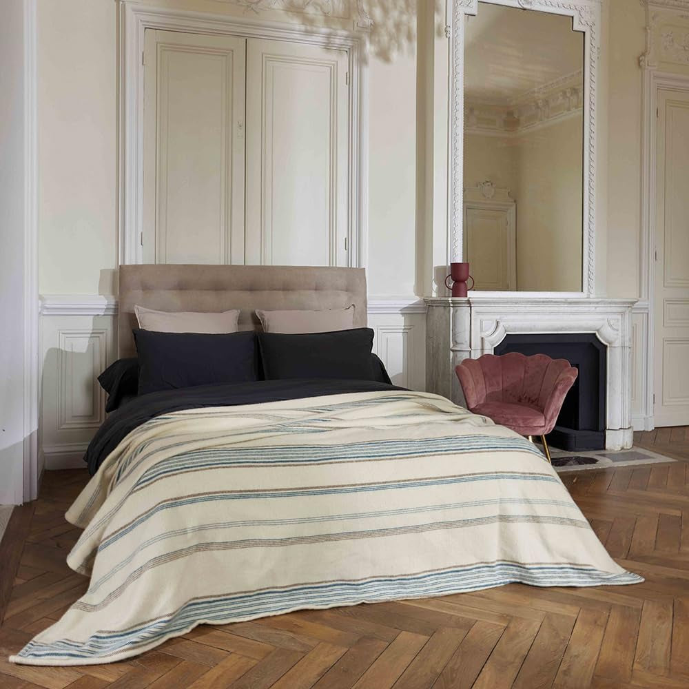 Toison D'Or Angle, 220 X 240 cm, fehér/kék/kávás Paplanok és paplanok Naty Shop Alapértelmezett cím