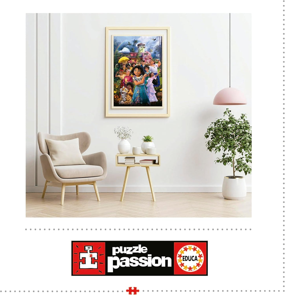 Educa - Puzzle 500 piese pentru adulti | Disney Encanto, puzzle 500 piese pentru adulti si copii de la 11 ani, puzzle pentru copii (19572) Puzzle Naty Shop