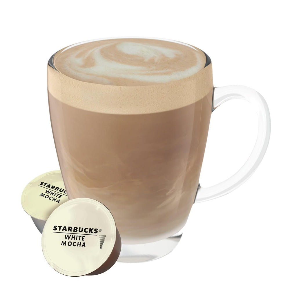 STARBUCKS White Mocha by Nescafé Dolce Gusto Kaffeekapseln 6 x 12 (72 Kapseln)