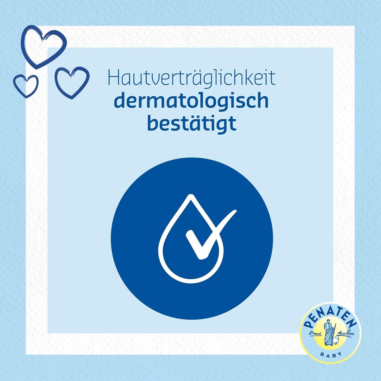 PENATEN Wash & Shower Cream (400 ml), tusfürdő és sampon babáknak, parabének és színezékek nélkül készült Mother and Child Naty Shop